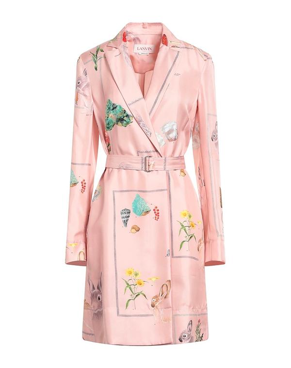ランバン レディース トップス ワンピース LANVIN ミニワンピース・ドレス Pink ピンク