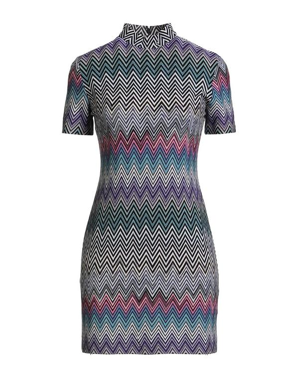 ミッソーニ レディース トップス ワンピース MISSONI ミニワンピース・ドレス Lilac ライラック