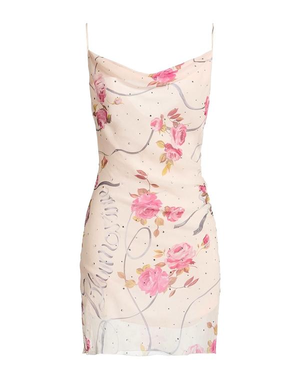 ブルマリン レディース トップス ワンピース BLUMARINE シルクドレス Beige ベージュ｜ReVida 店