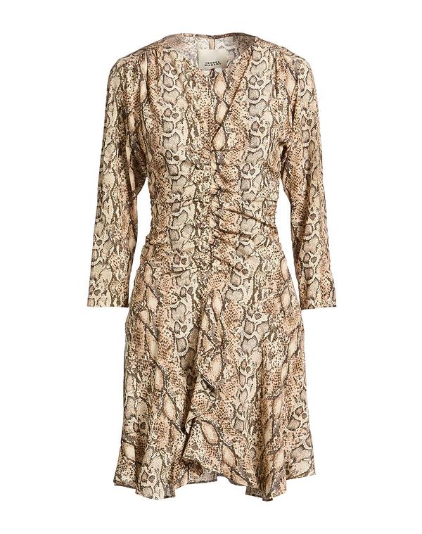 イザ呼びりん マラン レディース トップス 衣裳 ISABEL MARANT ミニ衣裳・御召しもの Beige ベージュ