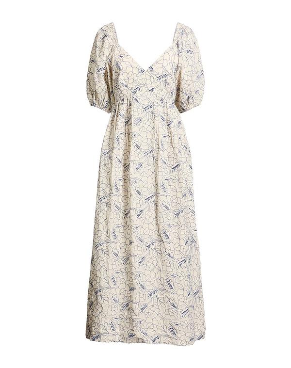 ポール＆ジョー レディース トップス ワンピース PAUL & JOE ロングワンピース・ドレス Ivory アイボリー