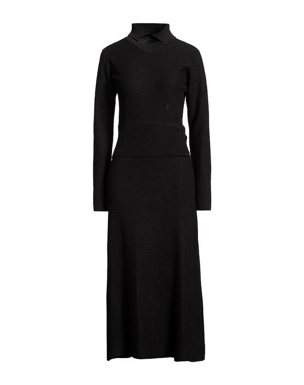 ジル・サンダー レディース トップス 衣裳 JIL SANDER ロング衣裳・御召しもの Black 黒いこと