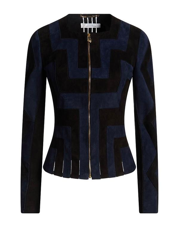 ヴェルサーチ レディース アウター ジャケット・ブルゾン VERSACE COLLECTION ブルゾン Black ブラック