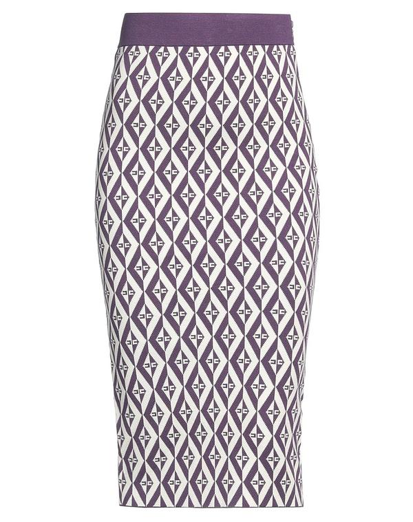 【送料無料】 エリザベッタフランキ レディース スカート ボトムス ミディ丈スカート Mauve