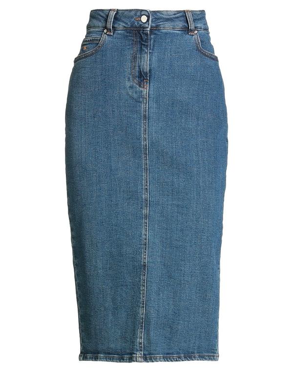 キートン レディース ボトムスカート KITON デニムスカート Blue ブルー