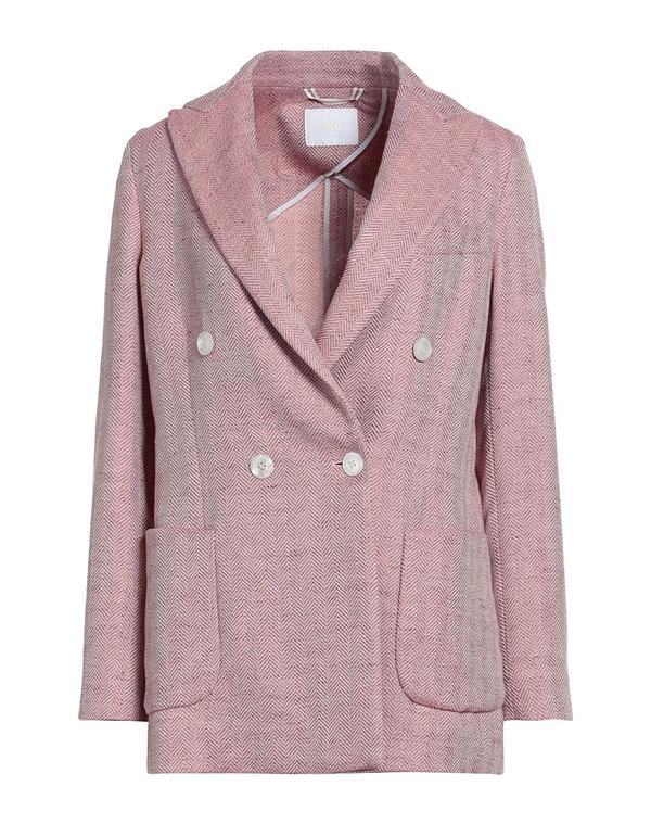 フェデーリ レディース アウター ジャケット・ブルゾン FEDELI テーラードジャケット Pink ピンク|ReVida 店