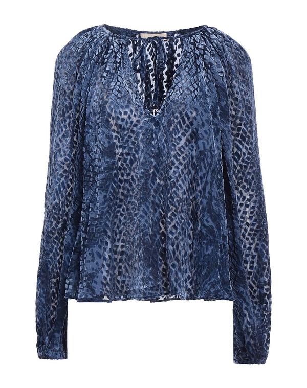 ウラ・ジョンソン レディース トップス シャツ ULLA JOHNSON トップス Blue Gray グレー