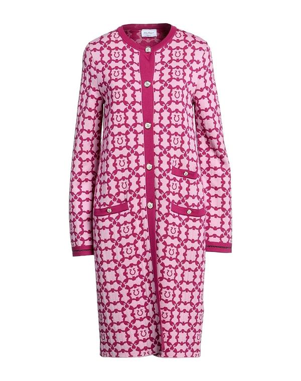 フェラガモ レディース トップス ワンピース FERRAGAMO ひざ丈ワンピース Pink ピンク|ReVida 店