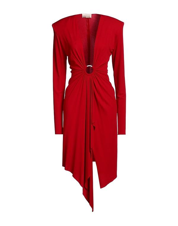 アレクサンドル ボーティエ レディース トップス ワンピース ALEXANDRE VAUTHIER ひざ丈ワンピース Red レッド