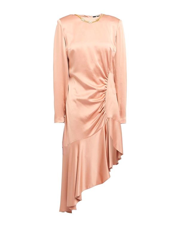 エリザベッタフランキ レディース トップス ワンピース ELISABETTA FRANCHI ミニワンピース・ドレス Pale Pink ピンク｜ReVida 店