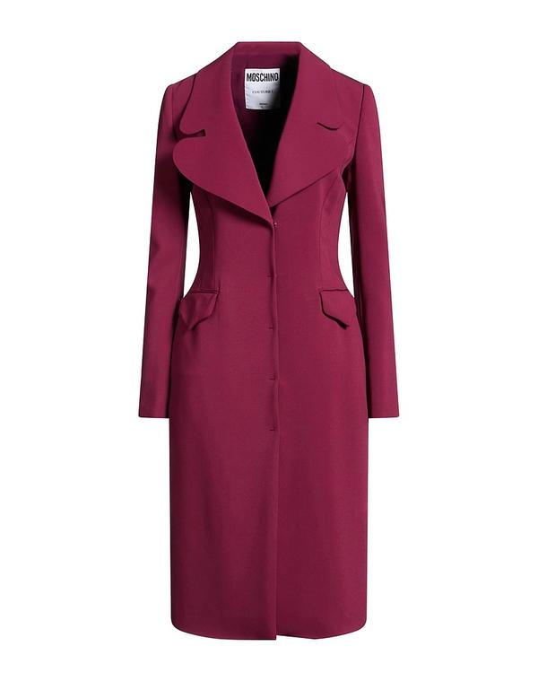 モスキーノ レディース アウター コート MOSCHINO ライトコート Plum プラム