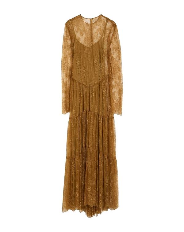 フィロソフィーデロレンゾセラフィーニ レディース トップス ワンピース PHILOSOPHY di LORENZO SERAFINI パーティドレス Mustard マスタード
