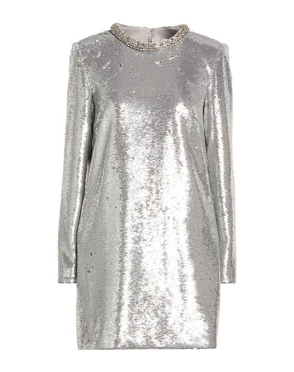 ローラン・ムレディース トップス 衣裳 ROLAND MOURET スパンコール御召しもの Silver しろがね色