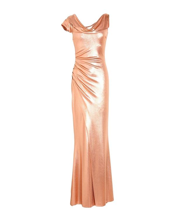 チアラ ボニ プティ ローブ レディース トップス ワンピース CHIARA BONI LA PETITE ROBE ロングワンピース・ドレス Rose Gold ゴールド