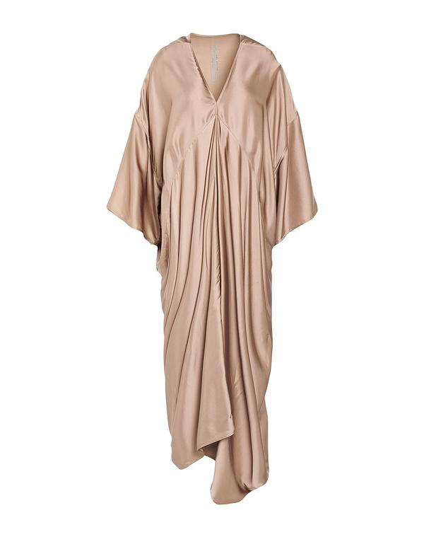 リックオウエンス レディース トップス 衣裳 RICK OWENS 寄り合いお召しもの Taupe トープ ワンピース-レディースファッション