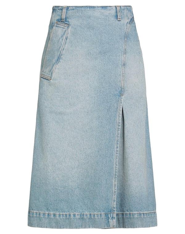 ヴィクトリア ベッカム レディース ボトムスカート VICTORIA BECKHAM デニムスカート Blue ブルー