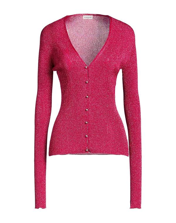 ランバン レディース アウター カーディガン LANVIN カーディガン Fuchsia フューシャ