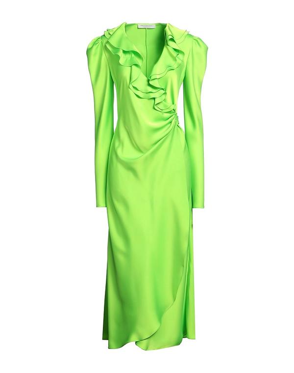 フィロソフィーデロレンゾセラフィーニ レディース トップス ワンピース PHILOSOPHY di LORENZO SERAFINI ラップドレス Lime Green ライム