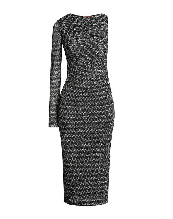 ミッソーニ レディース トップス ワンピース MISSONI チューブドレス Black ブラック