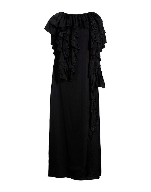 ユマ ワン レディース トップス ワンピース UMA WANG ロングワンピース・ドレス Black ブラック