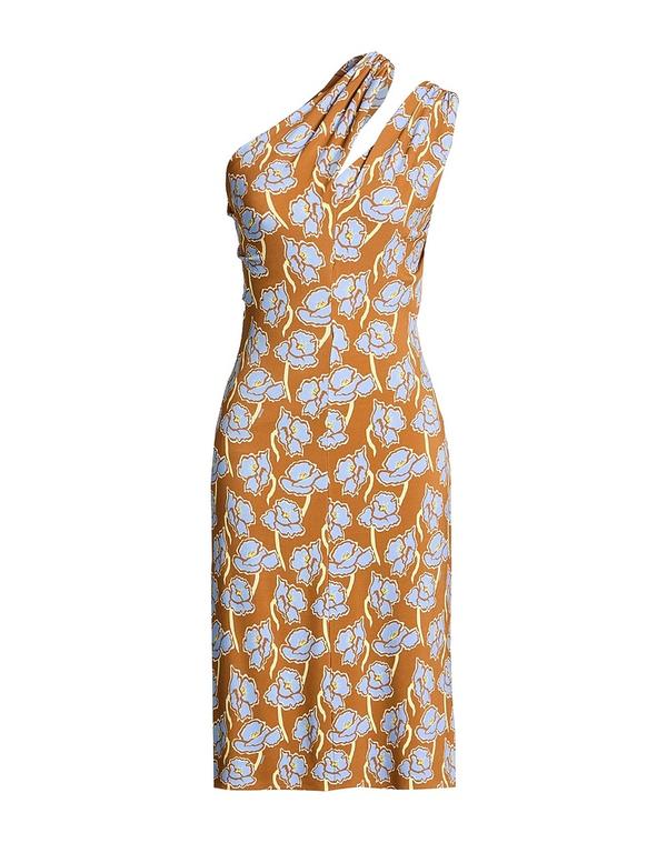 ヴェルサーチ レディース トップス 衣裳 VERSACE ひざ丈衣裳 Khaki カーキ