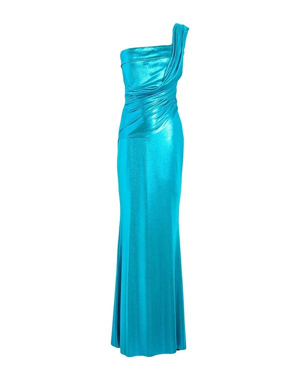 チアラ ボニ プティ 衣裳 レディース トップス 衣裳 CHIARA BONI 天使の都市 PETITE ROBE 寄り合い向けお召しもの＆衣裳 Turquoise Blue 青色 レディースファッション-ワンピース