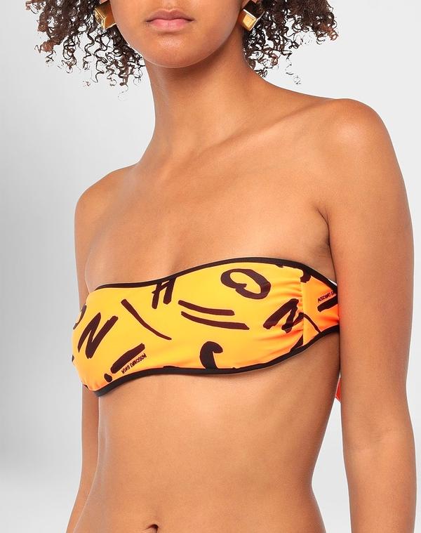 モスキーノ レディース 水着 ボトムスのみ MOSCHINO 水着（ビキニ） Orange オレンジ