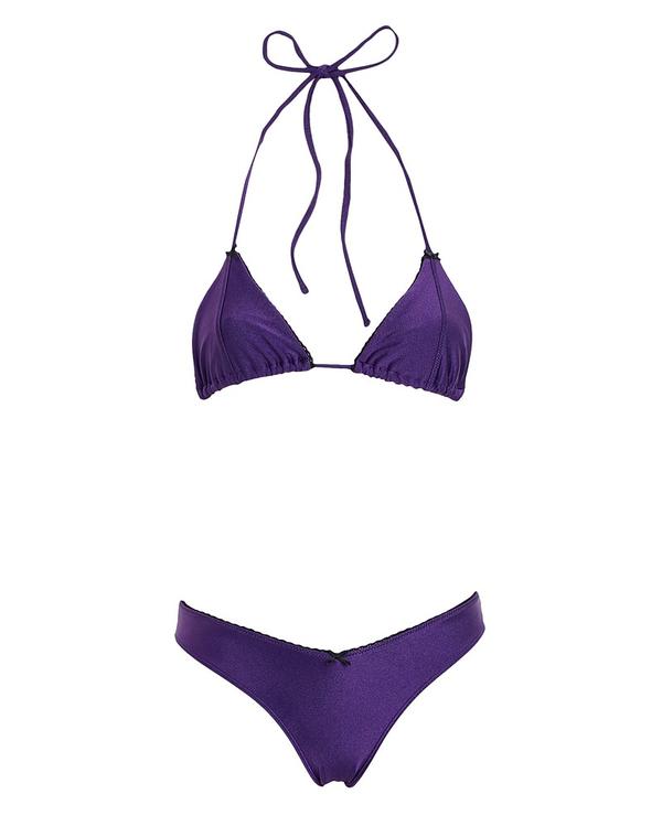 フランキーズ ビキニ レディース 水着 ボトムスのみ FRANKIES BIKINIS 水着（ビキニ） Dark Purple パープル