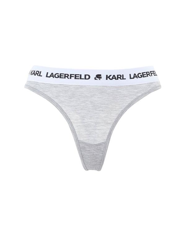 長い巻き毛 ラガーフェルド レディース アンダーお召しもの ズボン下 KARLAGERFELD さる股引き Gray 薄墨色 インナー・下着・ランジェリー-ショーツ-インナー・下着・ナイトウェア