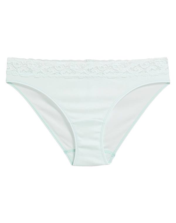 ハンロ レディース アンダー御召しもの ズボン下 HANRO さる股引き Sky Blue 青み