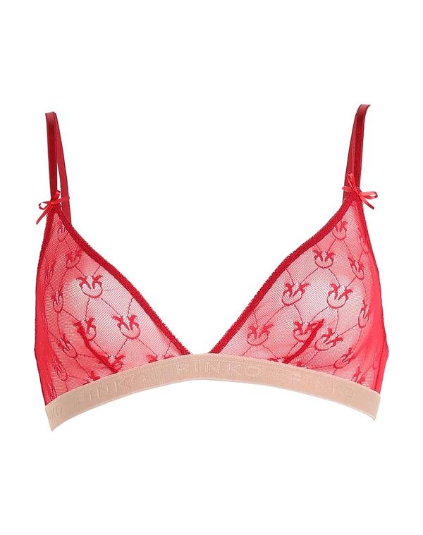 ピンコ レディース アンダーお召しもの ブラ PINKO ブラ Red 赤いこと レディース-ブラジャー