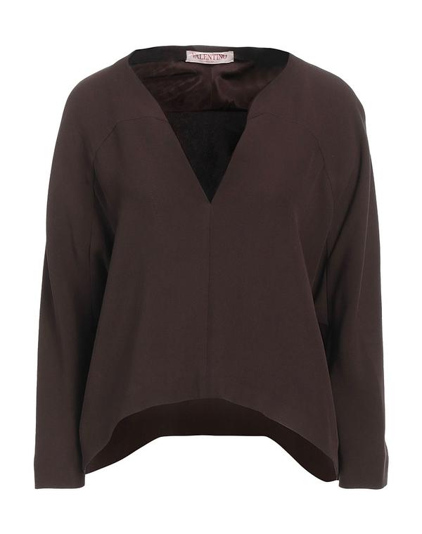 ヴァレンティノ レディース トップス シャツ VALENTINO GARAVANI トップス Dark Brown ブラウン