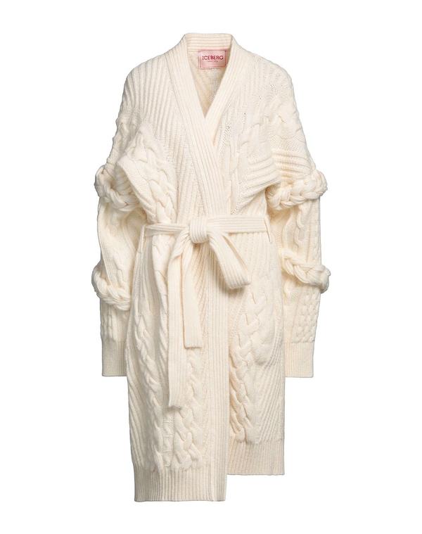 アイスバーグ レディース アウター カーディガン ICEBERG カーディガン Off White オフホワイト