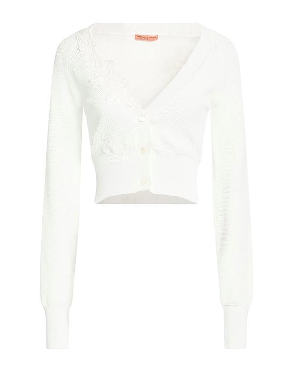 エルマンノ シェルヴィーノ レディース アウター ジレー ERMANNO SCERVINO ジレー White 白いこと