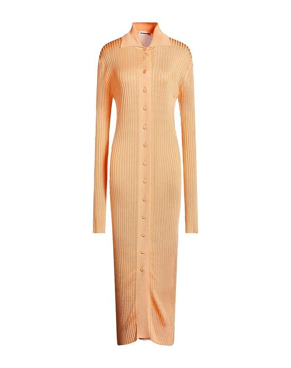 ジル・サンダー レディース トップス 衣裳 JIL SANDER テディーお召しもの Mandarin Orange オレンジ色 レディースファッション-ワンピース