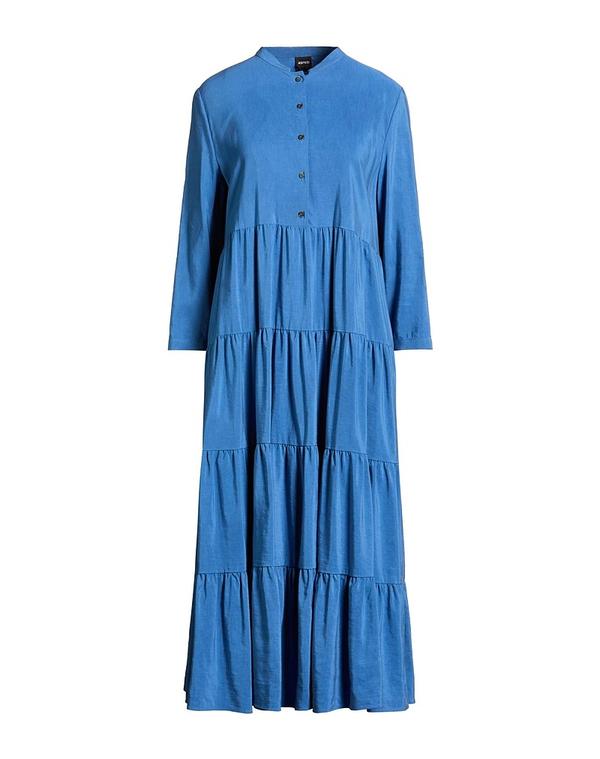 アスペジ レディース トップス 衣装 ASPESI ひざ丈衣装 Blue Gray 薄墨色