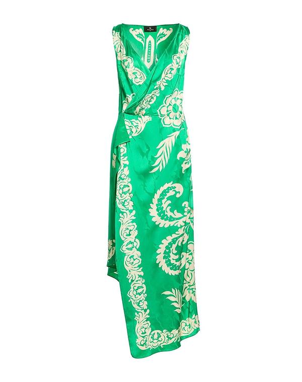 エトロ レディース トップス ワンピース ETRO パーティドレス Green グリーン
