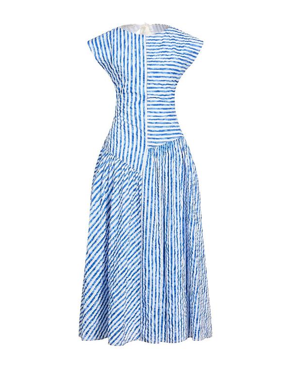フィロソフィーデロレンゾセラフィーニ レディース トップス ワンピース PHILOSOPHY di LORENZO SERAFINI ロングワンピース・ドレス Blue ブルー 78,540円