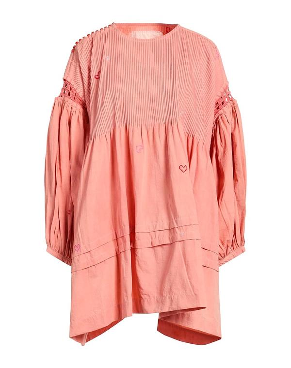 【送料無料】 ストーリーエムエフジー レディース ワンピース トップス ミニワンピース・ドレス Salmon Pink