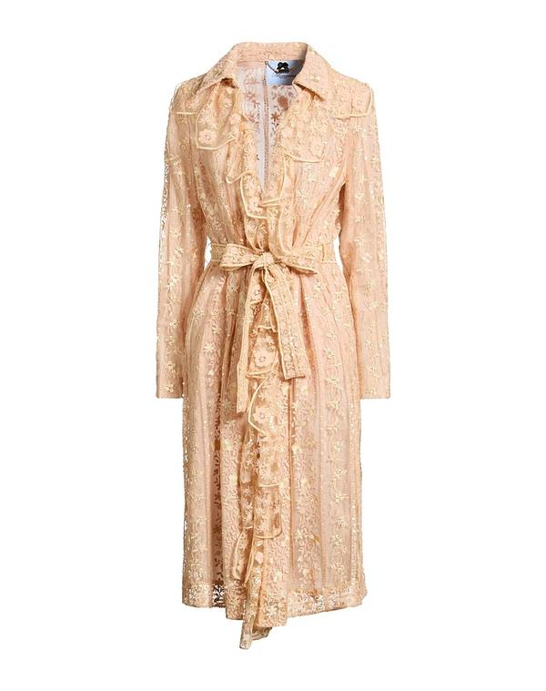 ブルマリン レディース アウター 厚地の外套 BLUMARINE 点火装置厚地の外套 Beige ベージュ