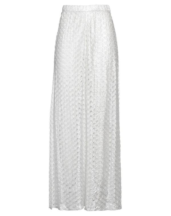 ミッソーニ レディース ボトムス カジュアルパンツ MISSONI パンツ Silver シルバー