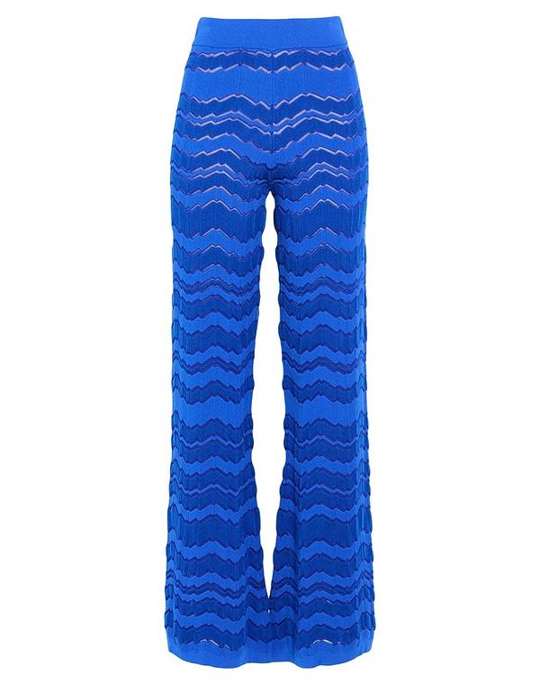 ミッソーニ レディース ボトムス カジュアルパンツ MISSONI パンツ Blue ブルー