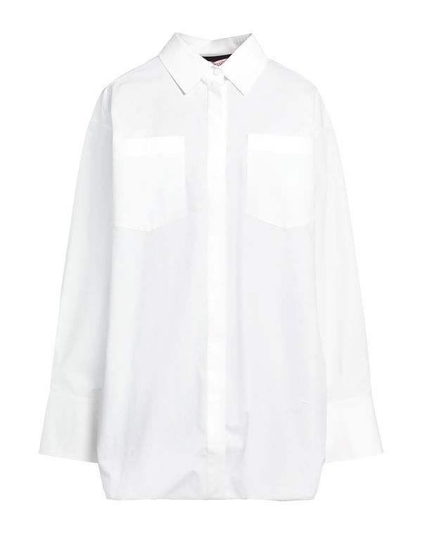 ヴァレンティノ レディース トップス シャツ VALENTINO GARAVANI 無地シャツ＆ブラウス White ホワイト