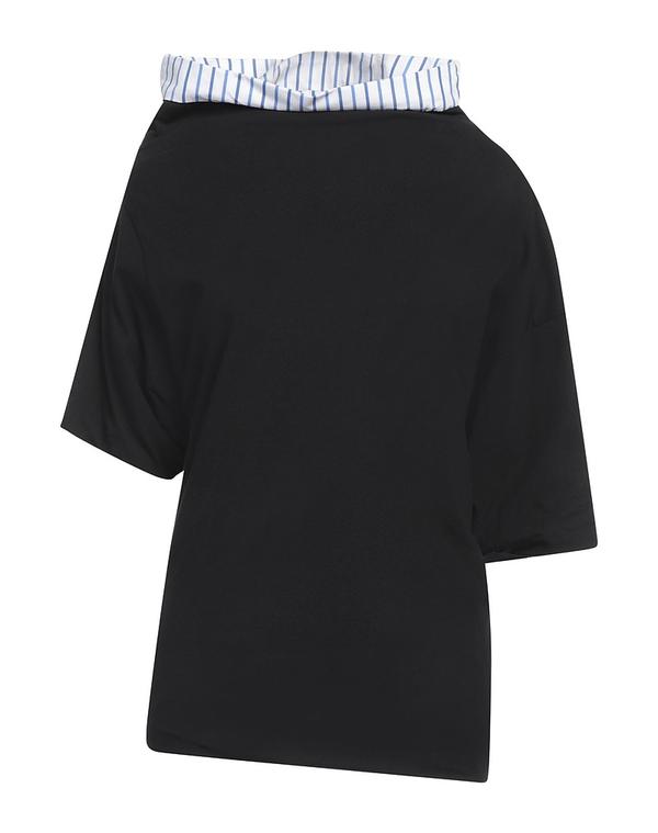 ドリス・ヴァン・ノッテン レディース トップス プルオーバー DRIES VANOTEN Ｔシャツ Black 黒いこと