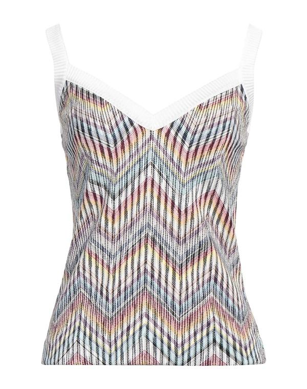 ミッソーニ レディース トップス シャツ MISSONI トップス White ホワイト｜ReVida 店