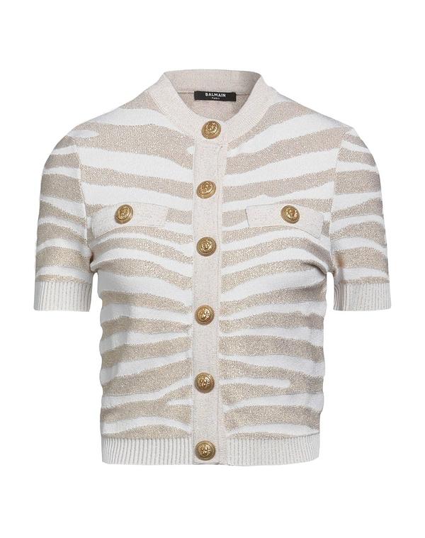 バルマン レディース アウター ジレー BALMAIN ジレー White 白いこと