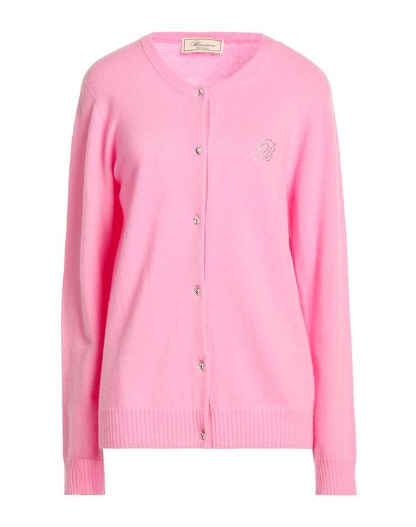ブルマリン レディース アウター カーディガン BLUMARINE カシミヤニット Pink ピンク｜ReVida 店