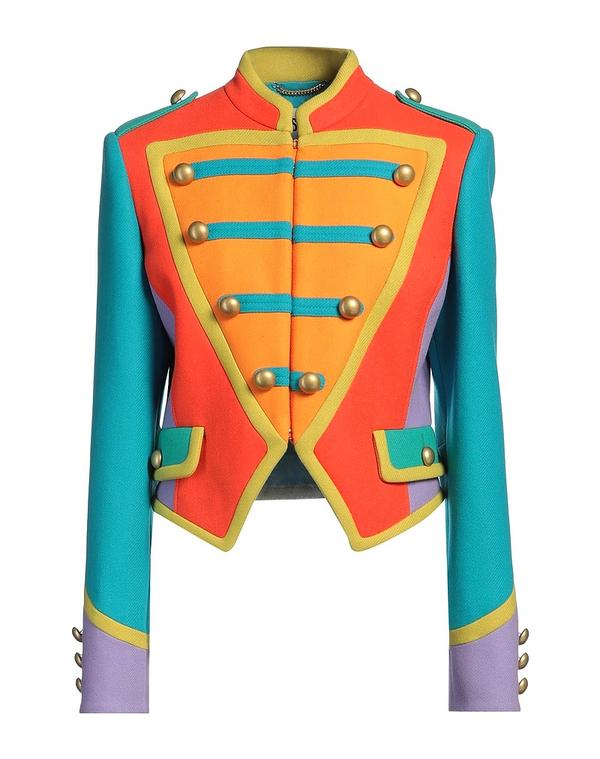 モスキーノ レディース アウター ジャケット・ブルゾン MOSCHINO ブルゾン Orange オレンジ