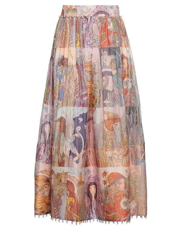 ジマーマン レディース ボトムスカート ZIMMERMANN ロングスカート Lilac ライラック｜ReVida 店