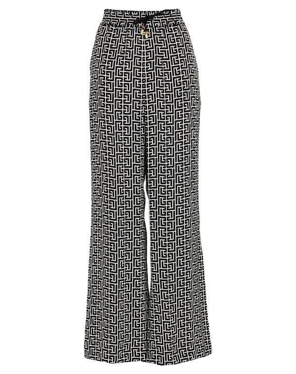 バルマン レディース ボトムス カジュアルパンツ BALMAIN パンツ Black ブラック